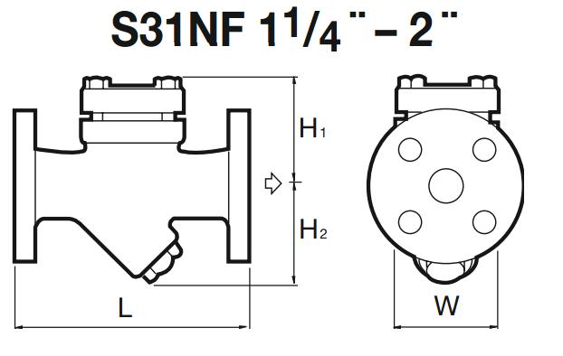 S31NF疏水器规格